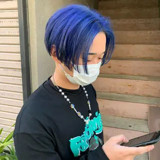 ミディアム カラー ヘアアレンジ メンズ メンズパーマの達人 🌟川内絵人のヘアスタイル