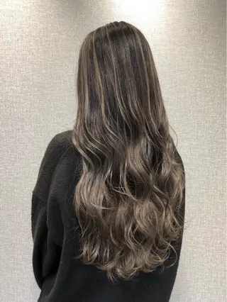 ロング カラー 🌿海山龍馬🌿前髪 /顔まわり/レイヤーのヘアスタイル