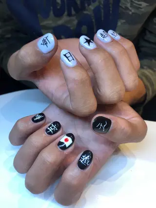 メンズ ネイル moca心斎橋所属・˚✧⁺⭐︎༚moca miyuu⁎⁺˳✧༚のネイルデザイン