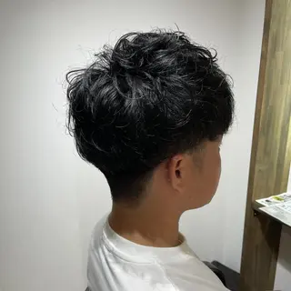 ショート パーマ メンズ 名駅Private Salon Noaのヘアスタイル