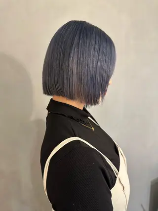 ショート カラー 美髪・シールエクステ ホソタニリョウコのヘアスタイル