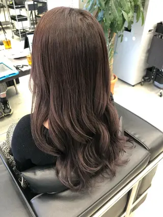 ロング 🌼渋谷韓国ヘア 桑尾幸奈🌼のヘアスタイル