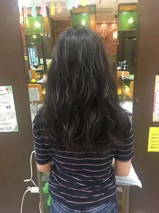 ロング パーマ Blossom大塚 ディレクター永野のヘアスタイル