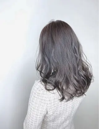 ミディアム 韓国風くびれヘア/ 小顔レイヤー🧿小林のヘアスタイル