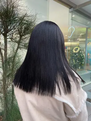 セミロング カラー 🧁はるひ/ ZEST八王子🟡のヘアスタイル