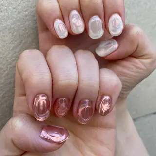 ショート カラー ネイル マツエク・マツパ 💓💓彩 音💓💓のマツエク・マツパデザイン