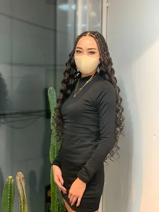 メンズ キッズ BRAIDS💎愛子 大人ハイライト💎のヘアスタイル