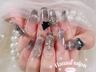 ネイル Hanaai 新大久保店　あすかのネイルデザイン