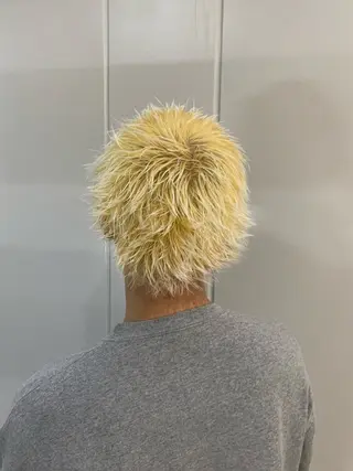 ショート カラー メンズ Watarai Yuukiのヘアスタイル