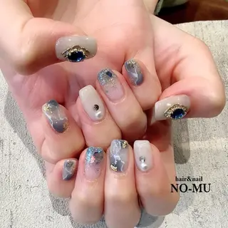 ネイル hair&nail NO-MU所属・hair&nail NO-MUのネイルデザイン