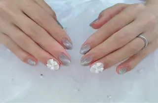 ネイル Ranon所属・ᴿᴬᴺᴼᴺ 🤍 𝐴𝑌𝐴𝐾𝐴のネイルデザイン