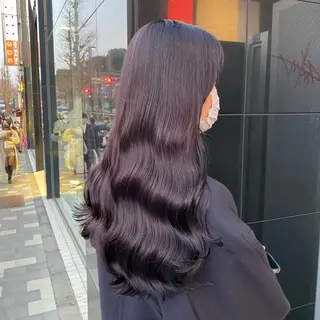 ロング カラー GO TODAY SHAiRE SALON原宿Stella店所属・山内 直英のヘアスタイル