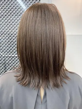 ミディアム 🌼たけや みのり🌿のヘアスタイル