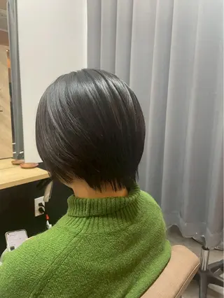 ショート カラー 篠原 翔哉のヘアスタイル