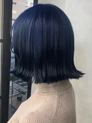 ショート 推しカラー🌙 RIHOのヘアスタイル