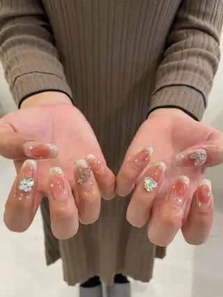 ネイル 束感まつ毛/ネイル/ LED♥KIRARAのマツエク・マツパデザイン