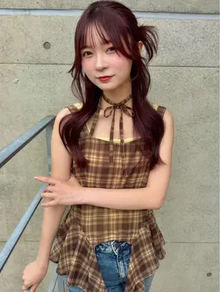 ロング umu. :)chisakiのヘアスタイル
