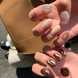 ネイル らんまnail &Pearlセルフホワイトニング所属・Ranma beautyのネイルデザイン