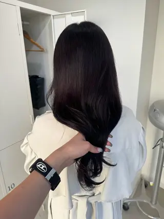 ロング カラー 店長 MANAMI /ブリーチ/骨格ボブのヘアスタイル