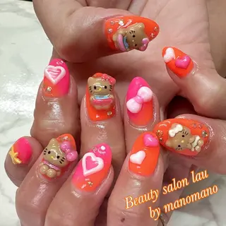 ネイル ラウバイマノマノ なかざとのネイルデザイン