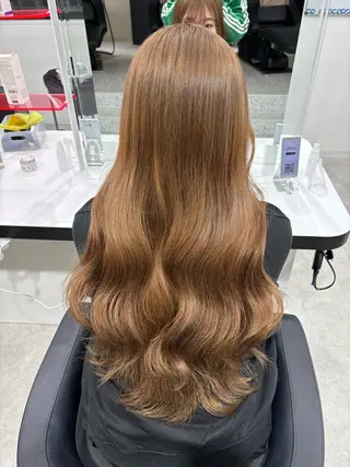 ロング Wカラー/暖色/べ ージュりく©︎🐝のヘアスタイル