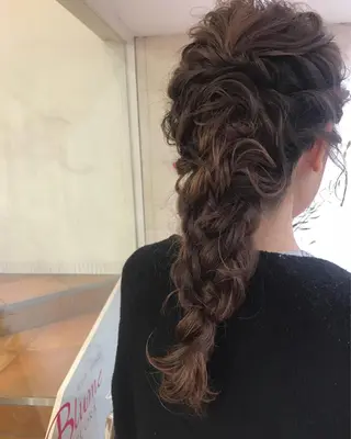 ヘアアレンジ ニュアンスヘア☆樋口 希世☆のヘアスタイル