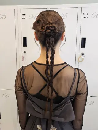 ロング ヘアアレンジ ミク🇰🇷 /Agu hairのヘアスタイル