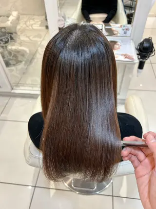 ミディアム 高橋 佑のヘアスタイル