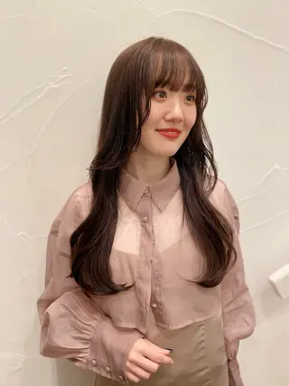ロング カラー Ash中目黒店 榊間茜のヘアスタイル