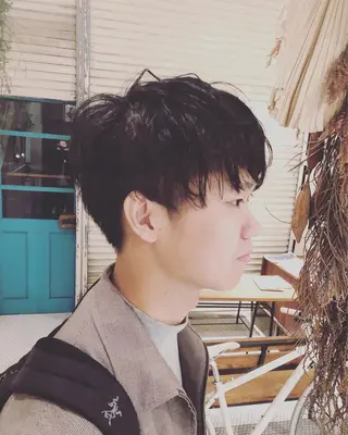 メンズ すみとも るなのヘアスタイル