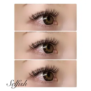 マツエク・マツパ eyelashsalonSelfish所属・. Selfishのマツエク・マツパデザイン