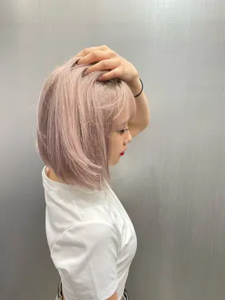 ショート HARUKI MINATO JAPAN所属・秋山 輝星のヘアスタイル