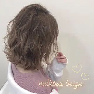 カラー 東梅田エリアカラー ヘアセットNo. 1のヘアスタイル