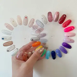 ネイル pétit所属・sarina..ෆ jr.ネイリストのネイルデザイン