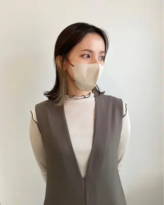 ミディアム カラー a moment(モーメント)所属・蔵前 デザインカット KOBAYASHIのその他イメージ