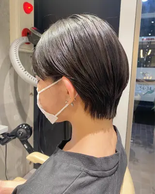 ショート すぎもと さき⚡️ 朝ラク・*パーマのヘアスタイル