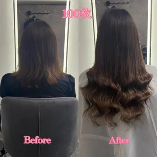 ロング シールエクステ ♡SAORI♡のヘアスタイル