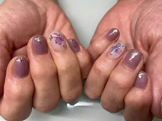 ネイル BABELバベル所属・江戸川橋✨BABEL 【バベル】大人可愛いのネイルデザイン