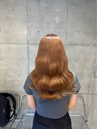 ロング Newone by neighbor所属・うる艶🫧ハイトーン 💜🦋🫧ミズキのヘアスタイル