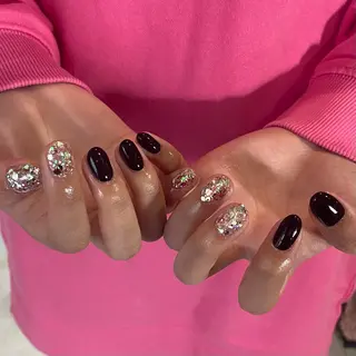 ネイル ゆびノさき茨木店 ニュアンス/アートのネイルデザイン