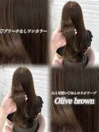 ロング 松村 知佳のヘアスタイル