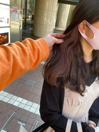 ロング 透明感/ツヤ髪/ さら艶/前田祥汰のヘアスタイル