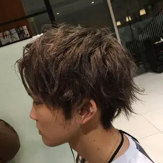 ショート カラー メンズ 💈大人の渋髪💈 店長　大橋侑弥のヘアスタイル