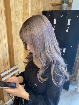 セミロング 💕モテを引き出す 🧡NANAKO🧡のヘアスタイル