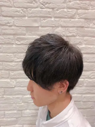 ショート メンズ 【寺田町】ソリハシ アキラのヘアスタイル