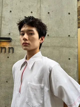 メンズ 大阪メンズパーマ /スパイキー/らいのヘアスタイル