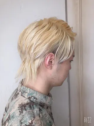 カラー メンズ デザインカラー🎨 下北沢 / 磯部のヘアスタイル