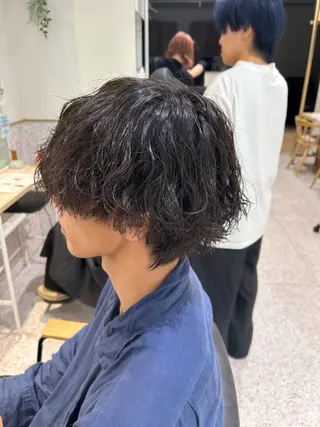 メンズ ♡ハイトーン★ ネイル/しの♡のヘアスタイル