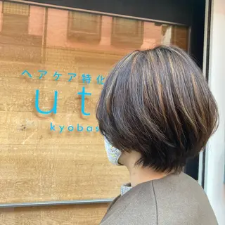 ショート NEWI 京橋 京橋【tomomi】のヘアスタイル