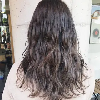 セミロング SALOWIN並木所属・韓国ヘア🇰🇷 有田裕也のヘアスタイル